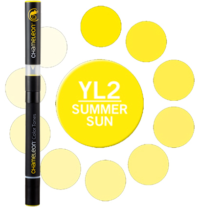 Chameleon Pen YL2 Summer Sun